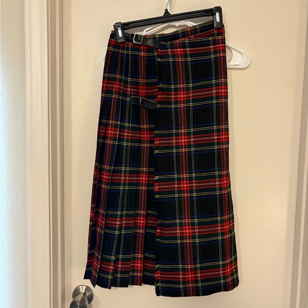 The scotch house 100% wool skirt kilt size 12 women’s